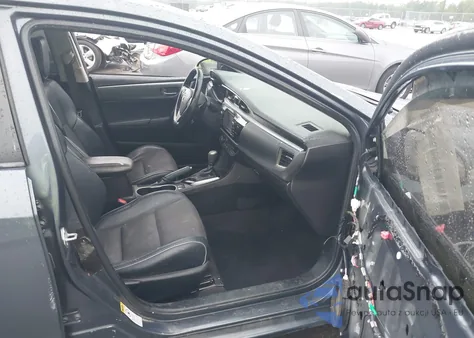 2015 Toyota Corolla S Plus из США, поврежденный, VIN 5YFBURHE9FP276838